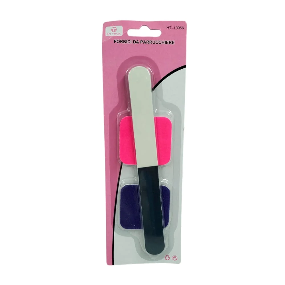 Kit de 3 limas para pies removedores de callos, variedad de colores / 13956