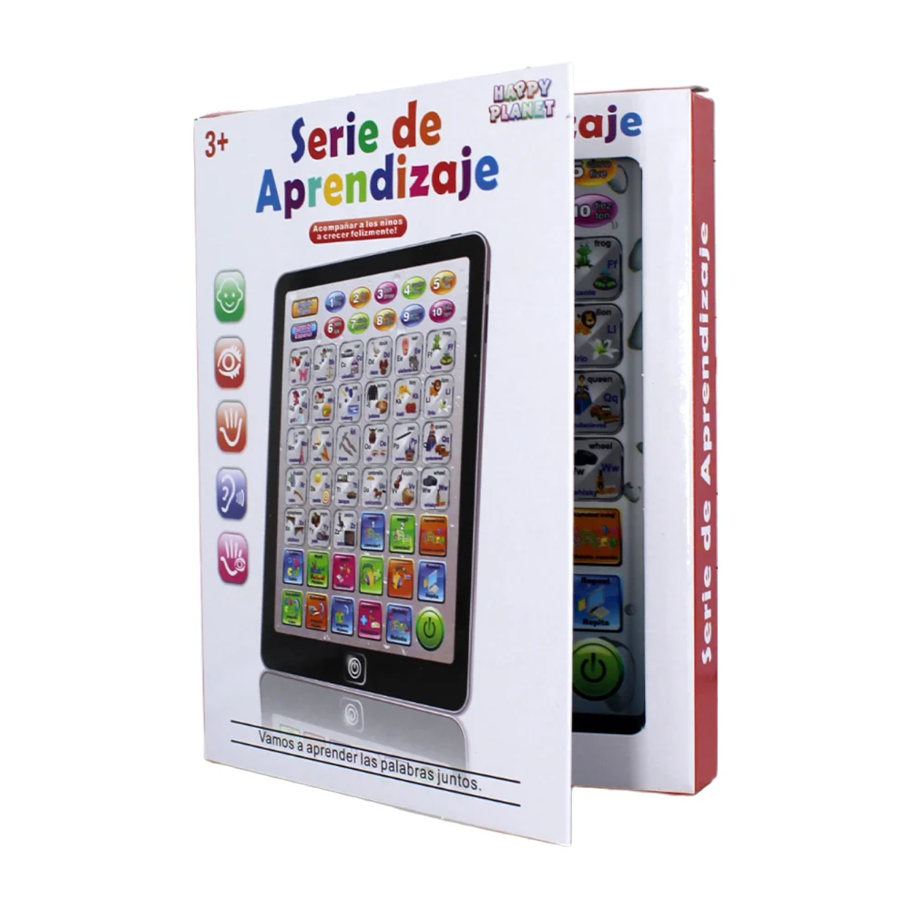 Juguete tableta multifuncional interactiva para aprendizaje con pantalla táctil / serie de aprendizaje