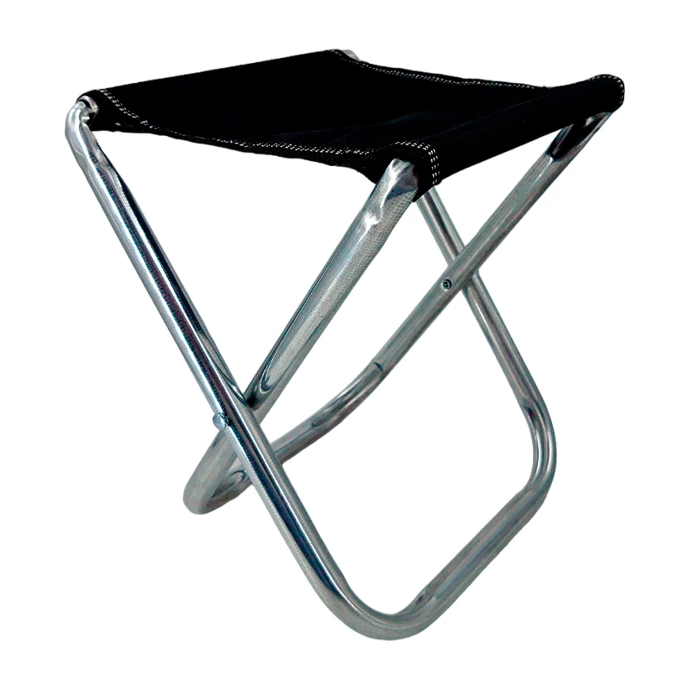 Banco pequeño metálico plegable portátil pequeño metálico, 30cm / hwy-0403