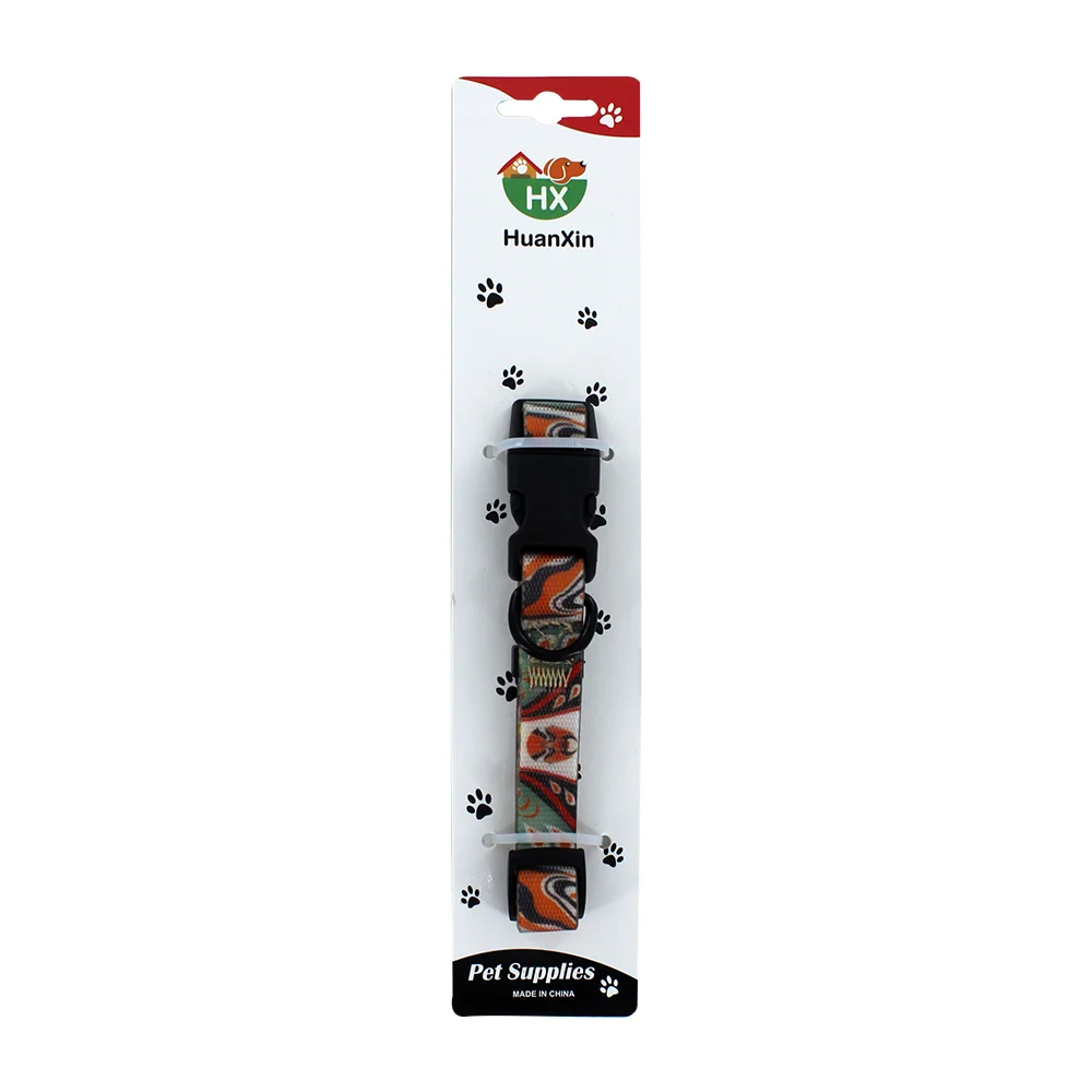 Collar ajustable de plástico para mascota pequeña / huanxin hx016-1.5