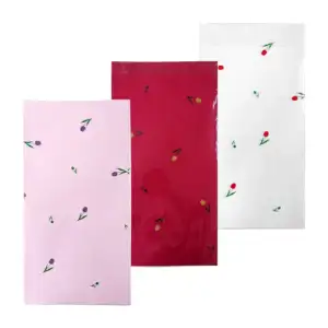 Paquete con 20 pliegos de papel para regalo con estampado de tulipane…