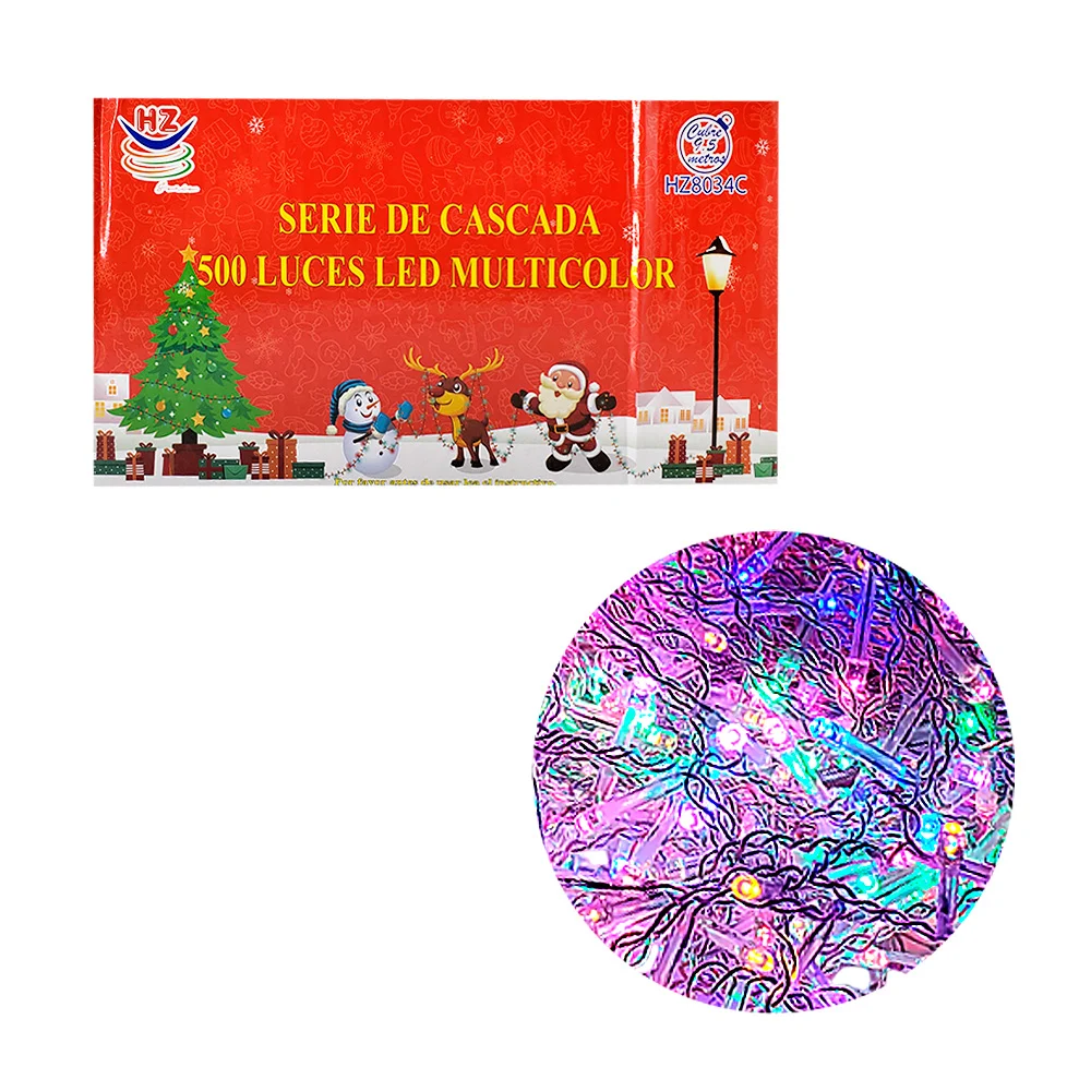 Serie cascada de cable transparente de 9...