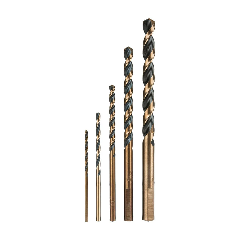 Juego con 5 brocas truper expert de acero m2 para alta resistencia / 11394