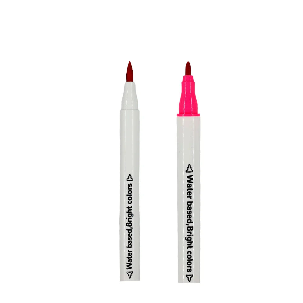 Paquete 12 plumones de colores con doble punta / marker / jd-515 / t214-24de