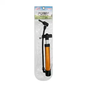 Bomba manual de aire con diversas boquillas intercambiables, 22cm / p…