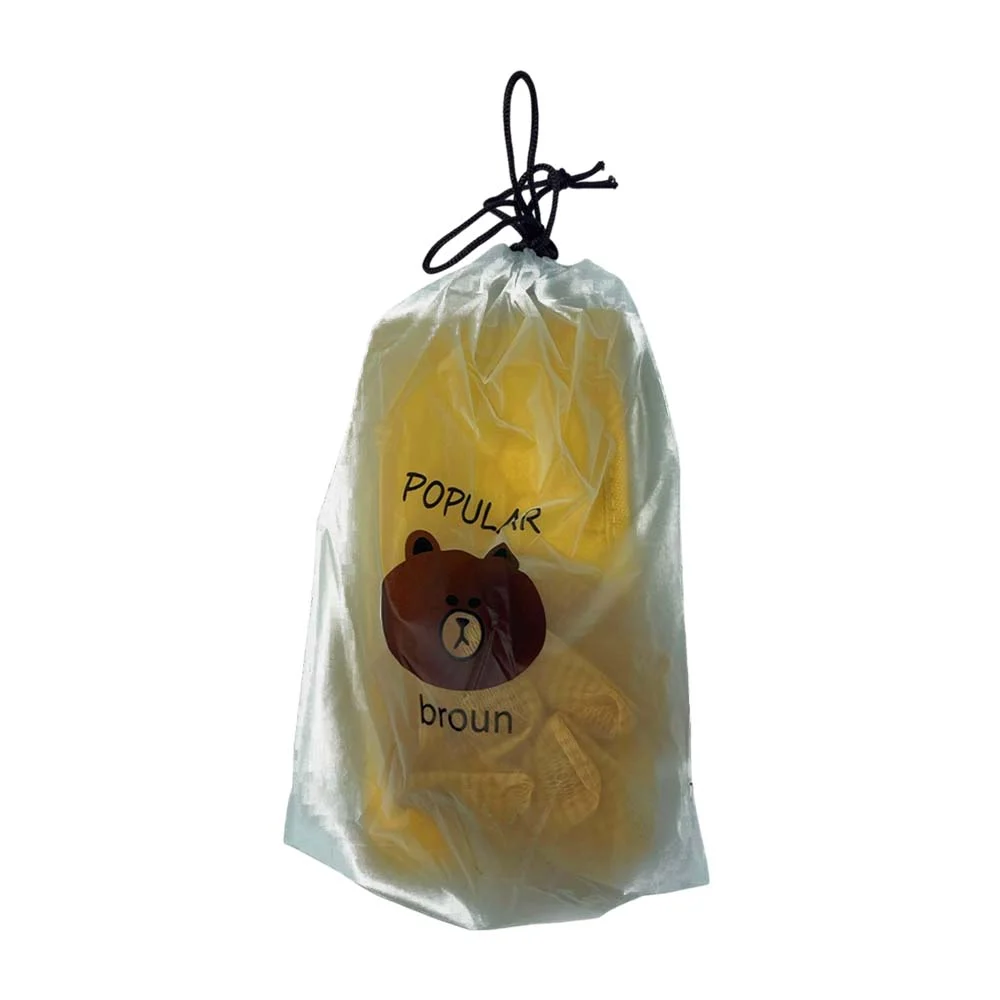 Kit 3 en 1 de baño con esponja, guante exfoliante y estropajo para el cuerpo, variedad de colores / popular broun