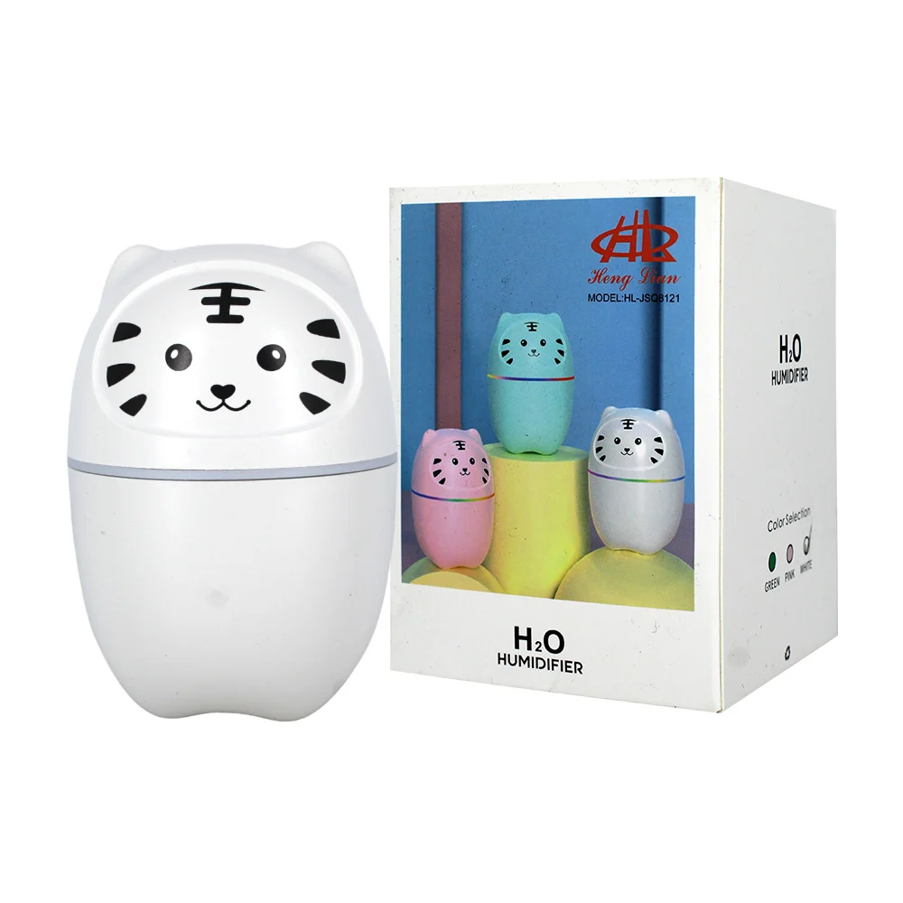 Humidificador en forma de gato con luz led, variedad de colores / hl-jsq8121