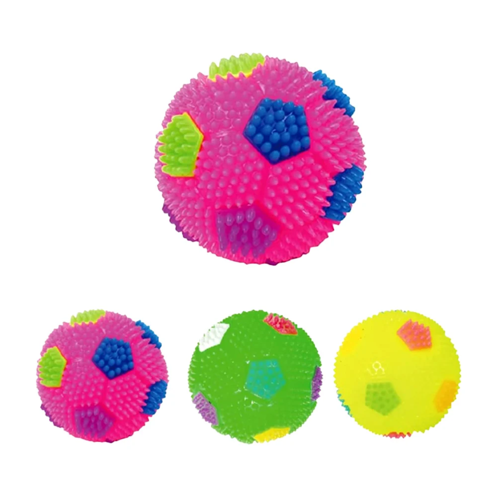 Juguete para perro, mini pelota de colores con chifle, variedad de colores / jr1796