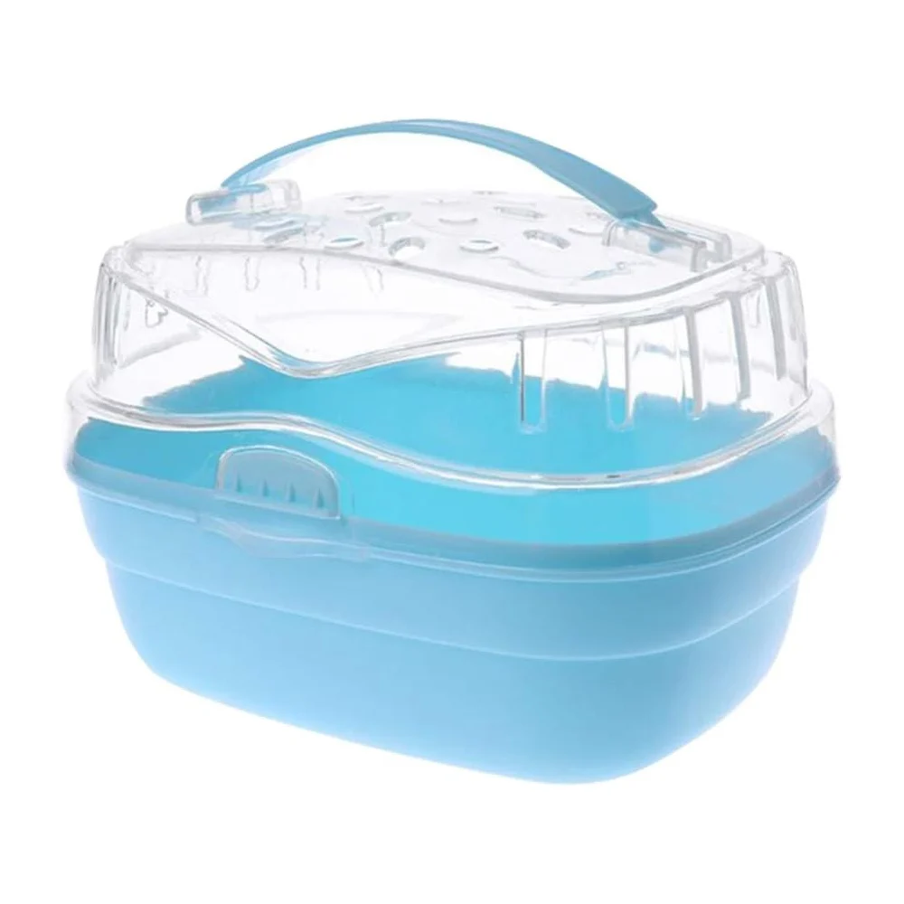 Mini jaula de plástico transportadora de hámster, variedad de colores / 918117