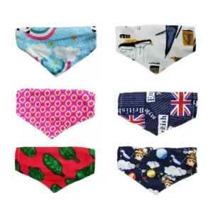 Collar bandana paliacate pañuelo mini 15cm ajustable para mascota, va…