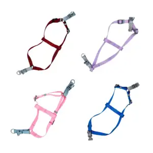 Arnés ajustable liso de 1.5cm para mascotas medianas, variedad de col…
