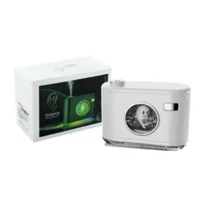 Humidificador con diseño de cámara con figura encapsulada de delfín, …