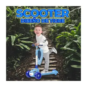 Scooter infantil eléctrico de pilas ele-gate 4 modos plegable, desmon…
