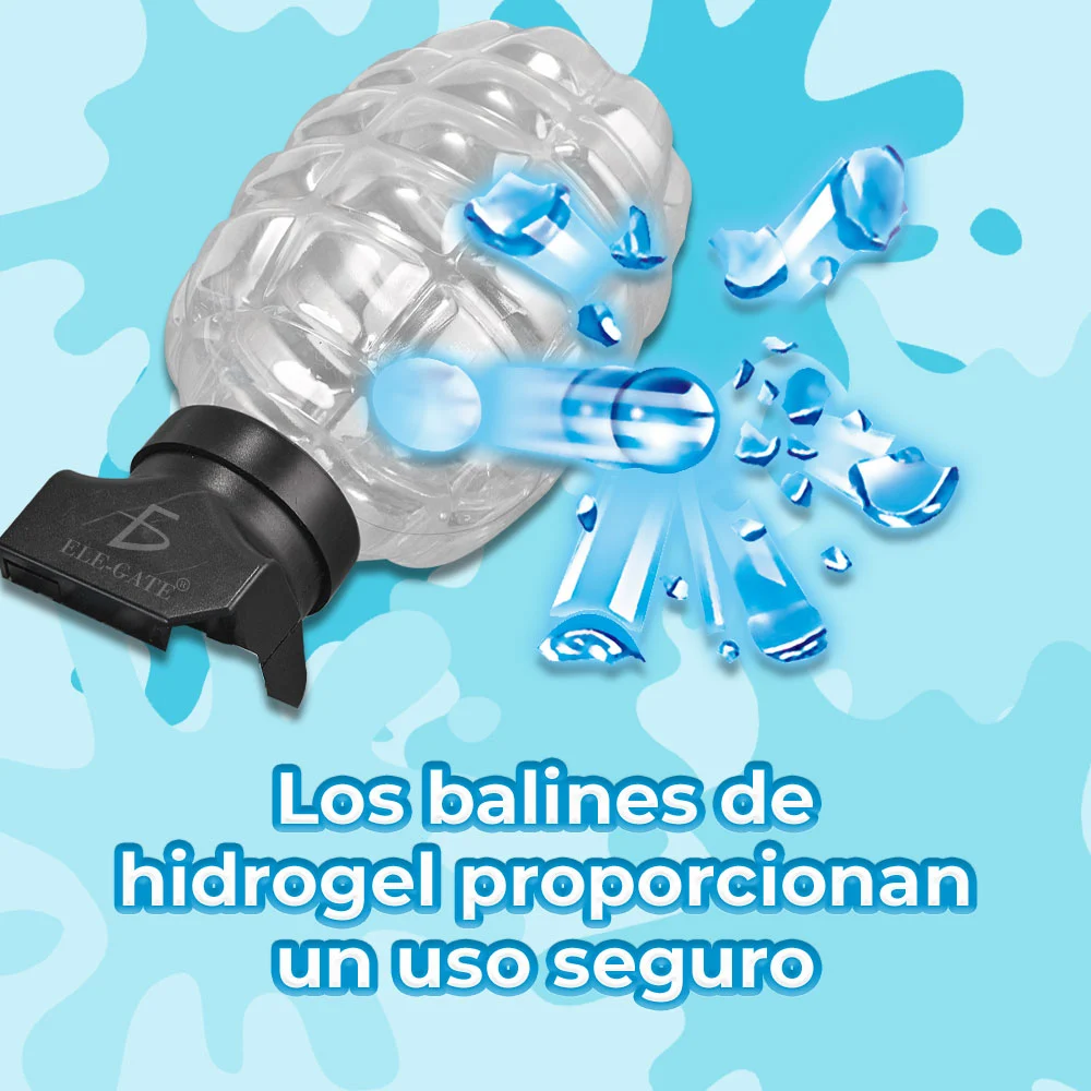 Pistola fusil de asalto eléctrica lanza bolitas de hidrogel con diseño de graffiti, variedad de modelos / jug.g590