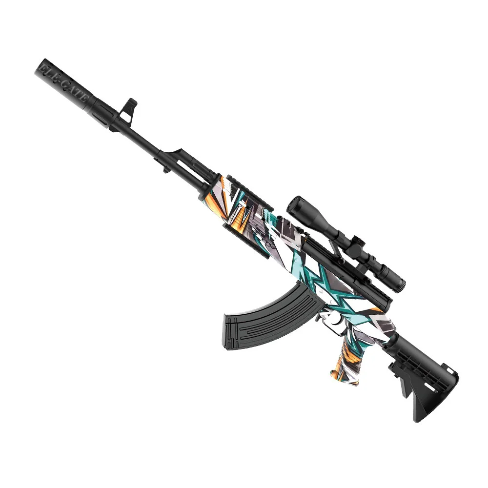 Pistola rifle lanza bolitas de hidrogel automática manual con diseño, variedad de modelos / jug.g870