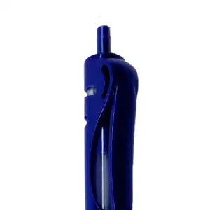 1pza Bolígrafo pluma retráctil de gel color azul con punta 0.5mm / 20…
