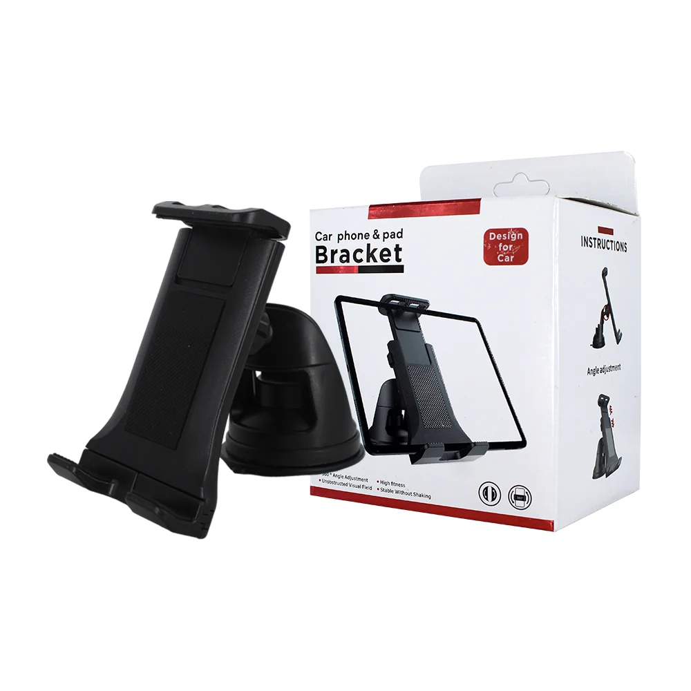 Soporte universal para tablero con base ajustable para teléfono y tableta, variedad de colores / car phone & pad bracket / k589