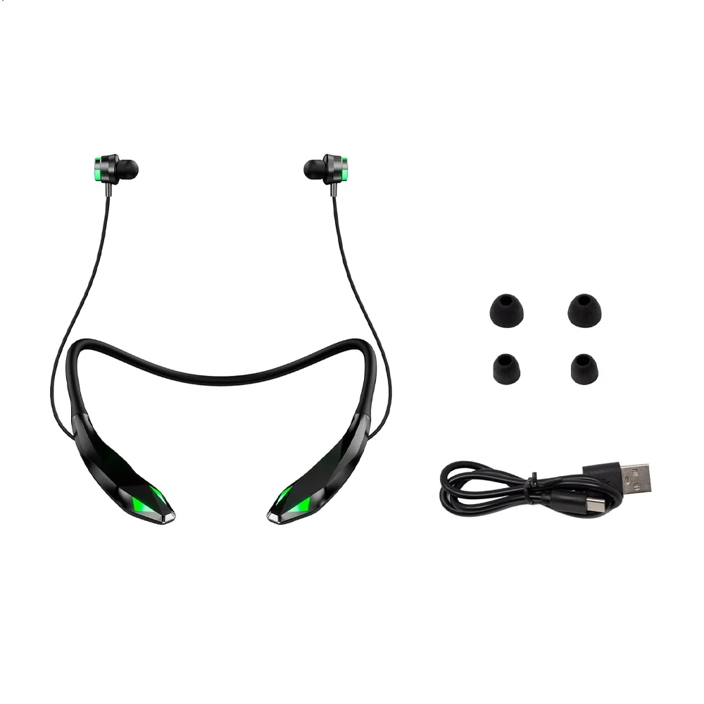 Audífonos inalámbricos gamer binden con micrófono y diseño de serpientes / snake / kb-01