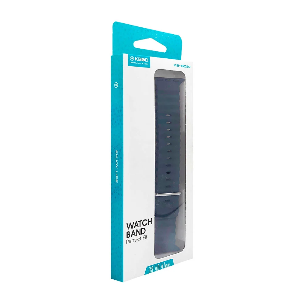 1pza Correa extensible universal para smartwatch de caucho, ajustable, variedad de medidas / kbod / enjoy life / watch band / 090101