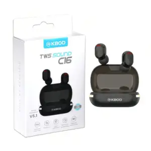 Audífonos inalámbricos bluetooth con diseño ergonómico + estuche de c…