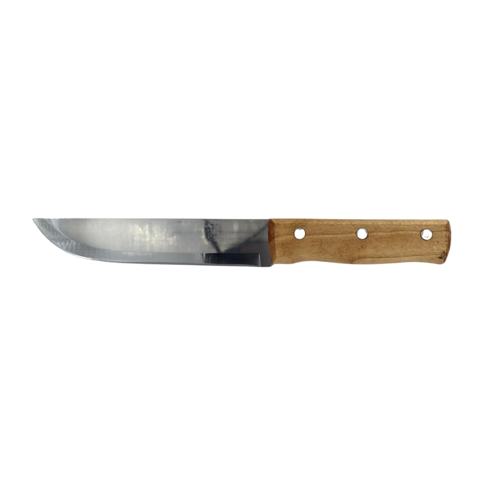 1pza Cuchillo profesional de 5 pulgadas y mango de madera / mg603
