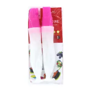 Par de brochas aceiteras de silicón para cocina, variedad de colores …