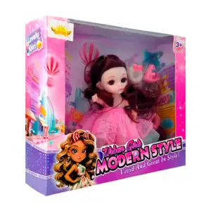 Muñeca modern style con accesorios tipo postres / urban girls / dsj67…