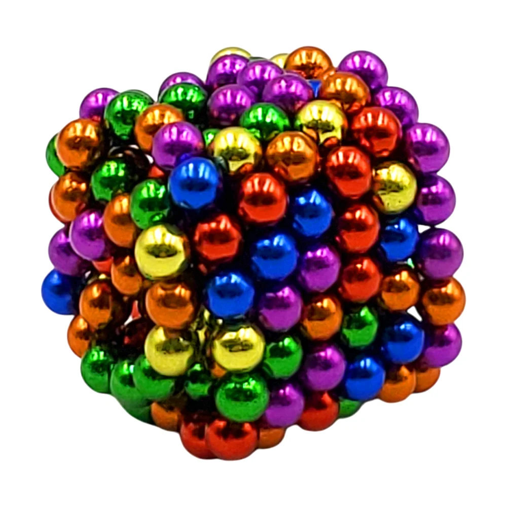 Mini estuche con 216 imanes de mini bolitas, variedad de colores / kl-311