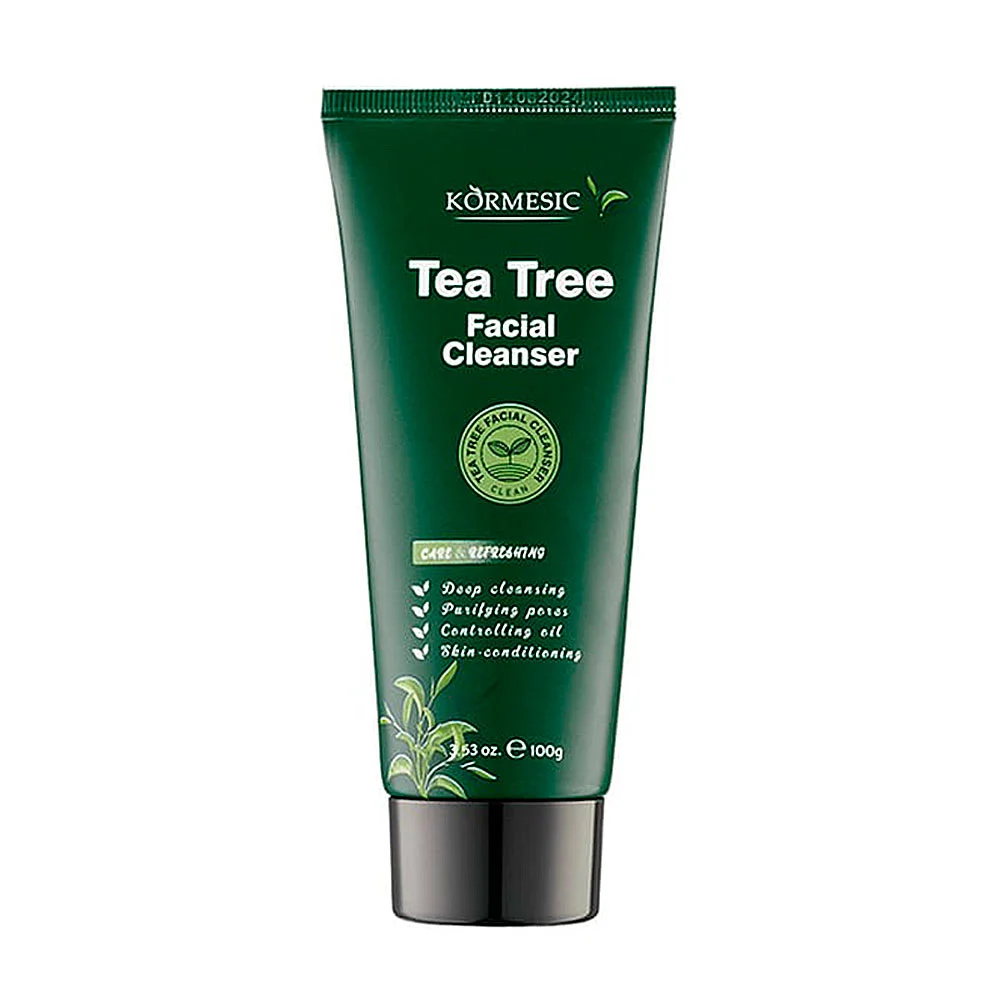 Limpiador facial kormesic con extracto de árbol de té, 100g / tea tree / kmc59130