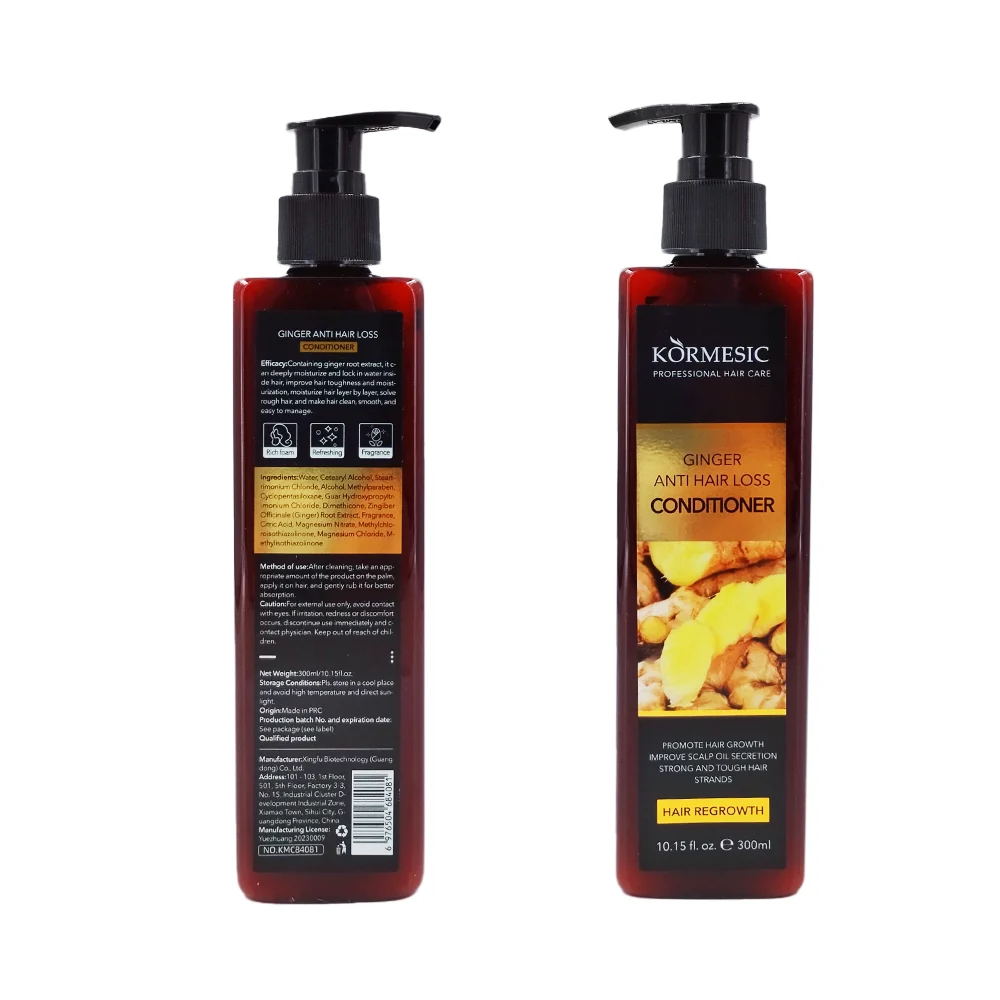 Acondicionador anti caída con extracto de jengibre, 300ml / kormesic / kmc84081