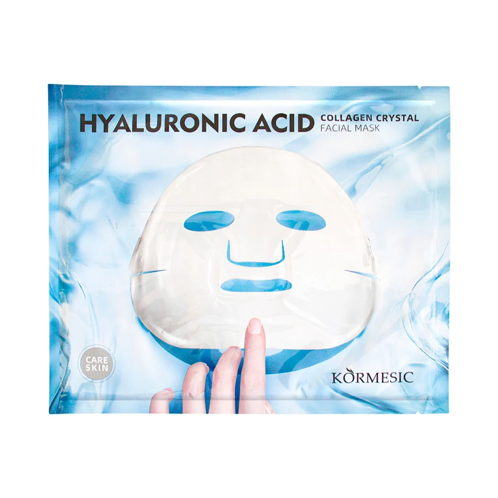 Mascarilla facial con efecto cristal kormesic con extracto de ácido hialurónico y colágeno, 60g / kmc94694, 60g / kmc94694