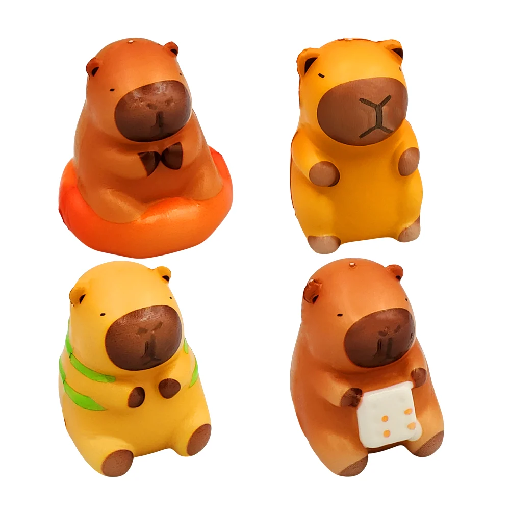 Squeeze - antiestrés pequeño con forma de capibara, variedad de modelos