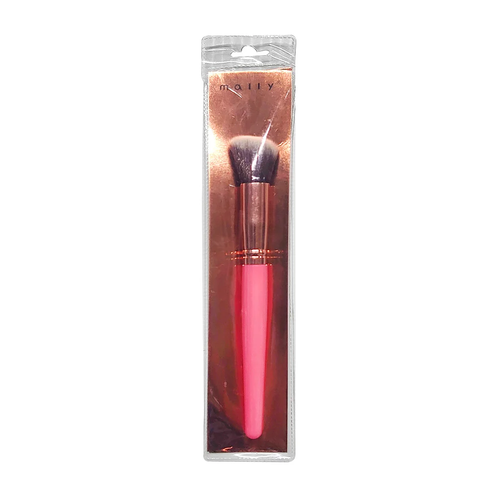 1pza Brocha mally para aplicar maquillaje, 17cm, variedad de colores / power brush / 688205