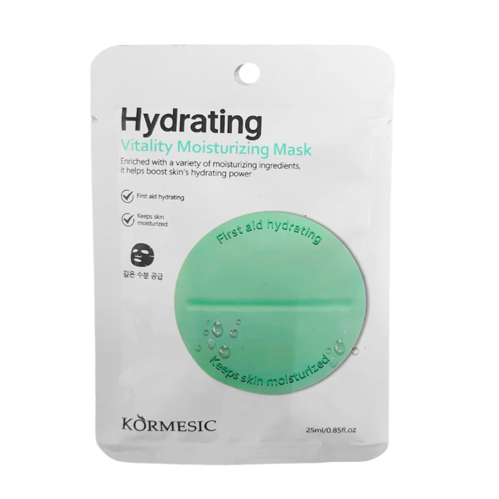 Mascarilla facial hidratante kormesic para una piel más hidratada, 25ml / kmc27405
