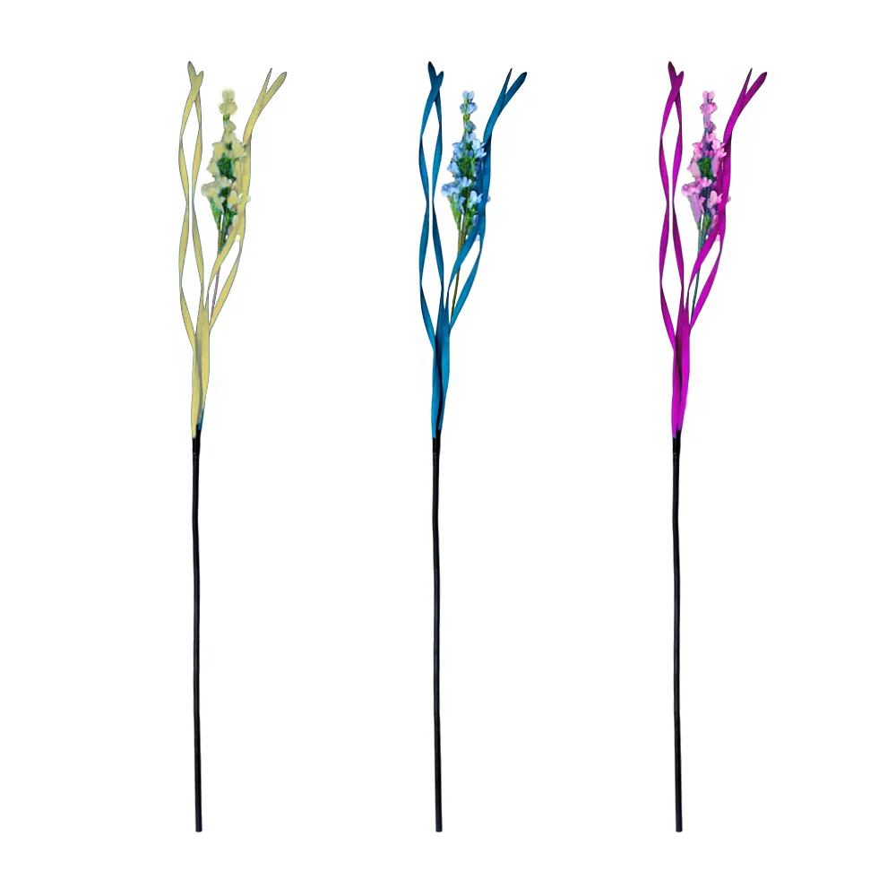 1pz Vara con flores de lirio hada artificiales, para decoración en jarrón y medida de 1.50m, variedad de colores / l126-228bd