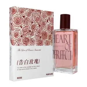 Perfume corporal rose con fragancia para dama, 50ml / 111437