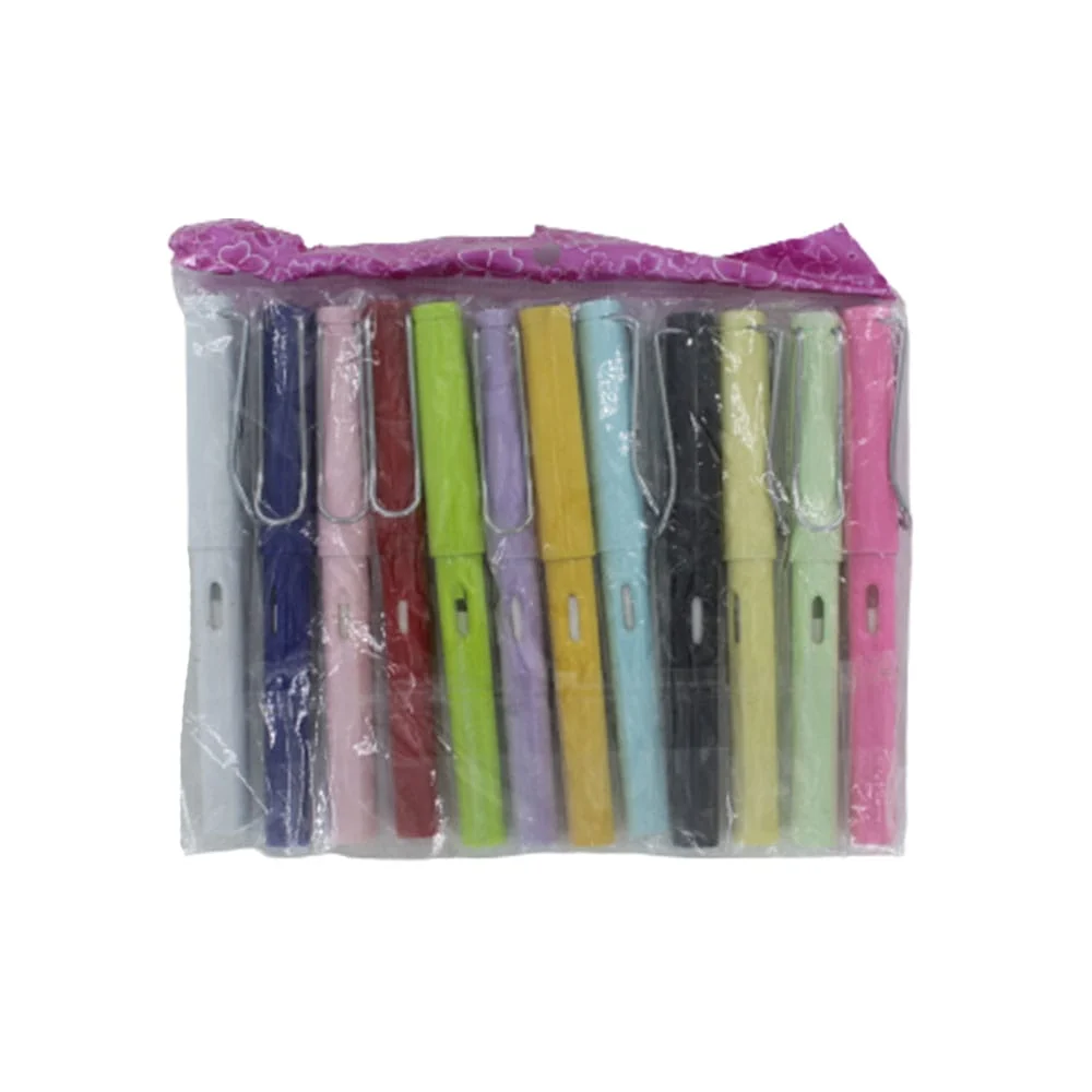 Paquete con 12 lápices infinitos en tonos mate, variedad de colores / bt-1773