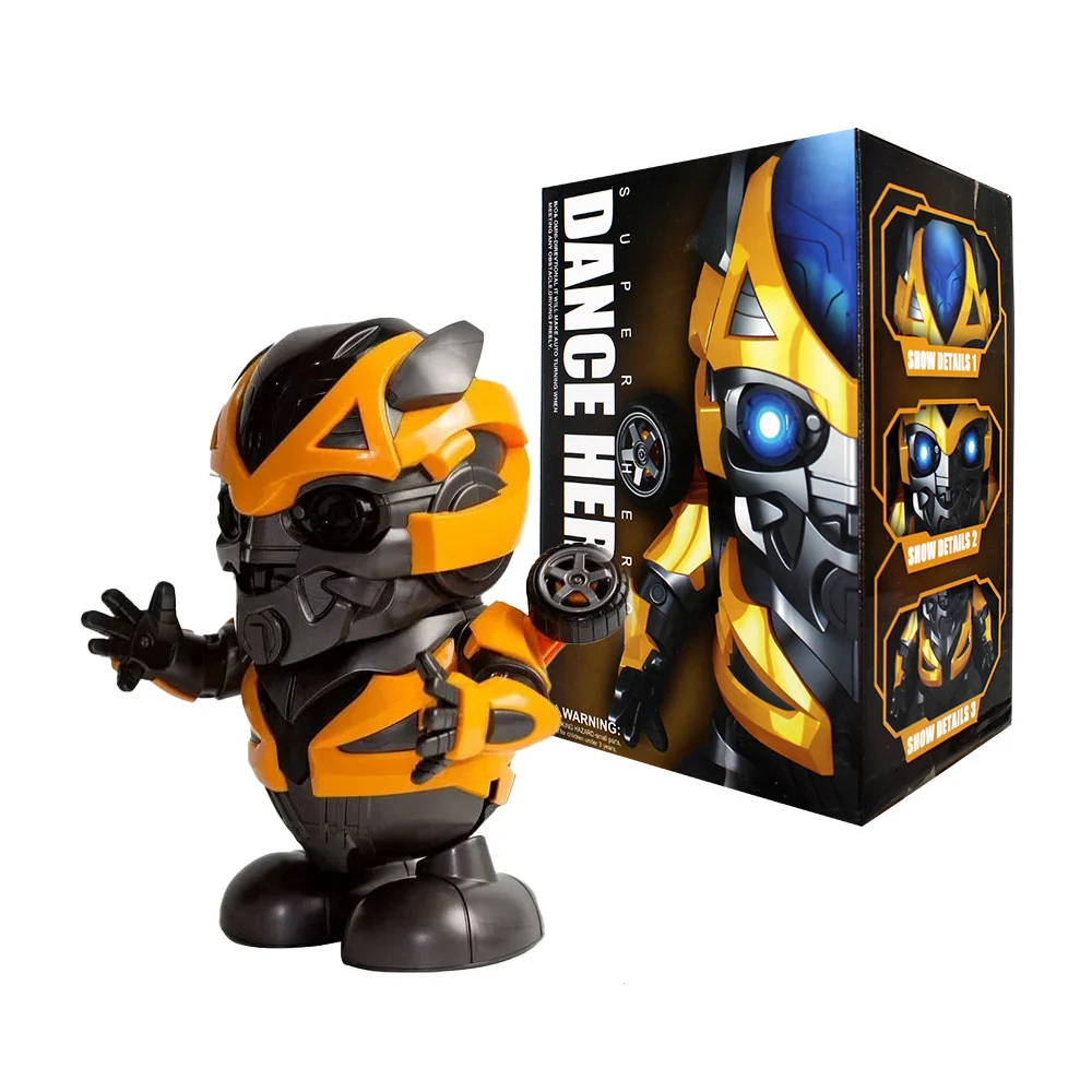 Dance hero bumblebee bailarín con luz y sonido / lu7136