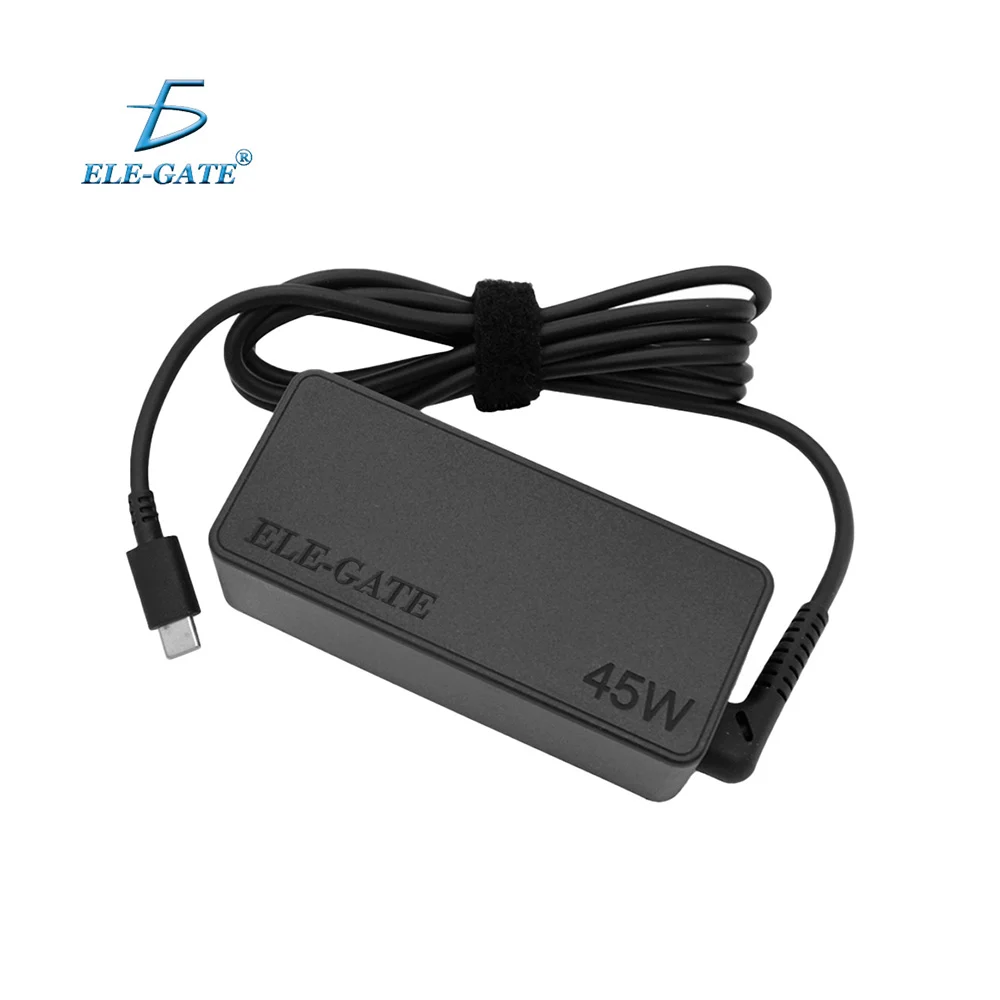 Cargador para laptop con entrada tipo c, compatible con lenovo / 45w
