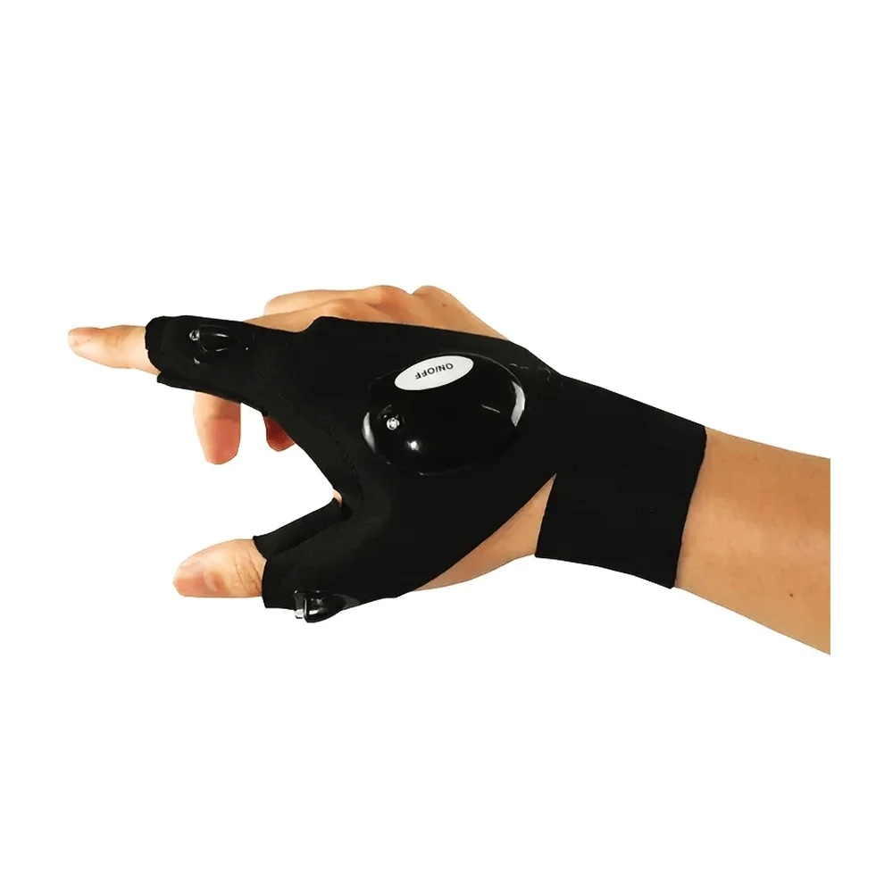 Guantes para pesca con luz led / led.67