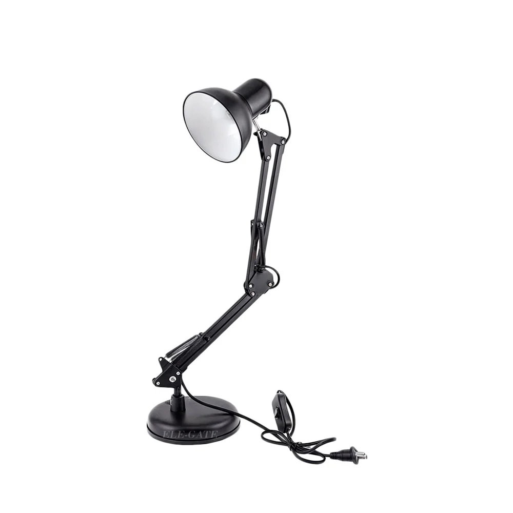 Lámpara led para escritorio, con brazo articulado y switch interruptor