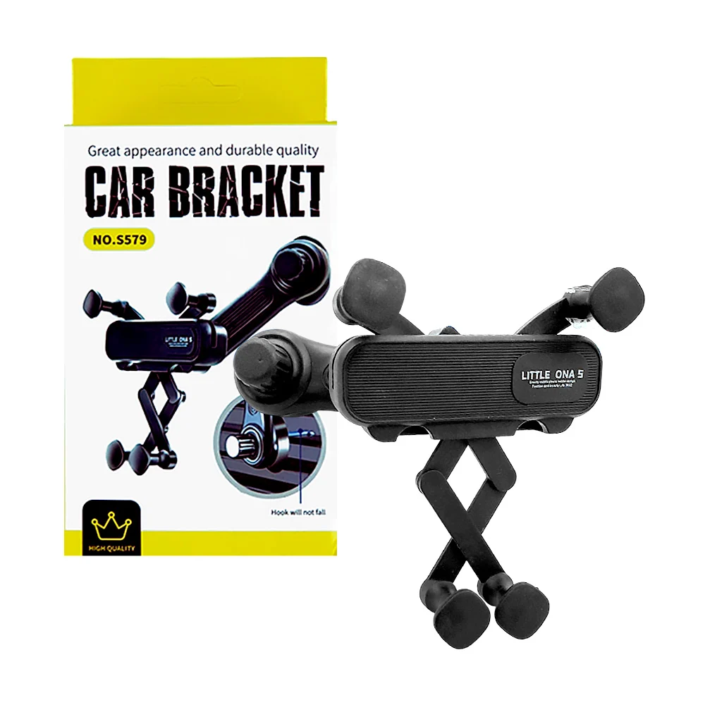 Soporte giratorio ajustable de carro automóvil para teléfono celular / car bracket / s579