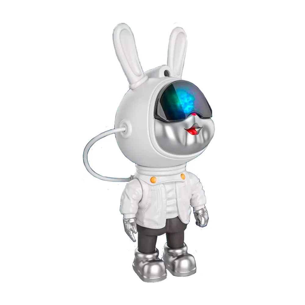 Proyector led láser de galaxia en forma de conejo astronauta con variedad de diapositivas y control remoto / galaxy nightlight projector / tyd8893 / tyd-4612