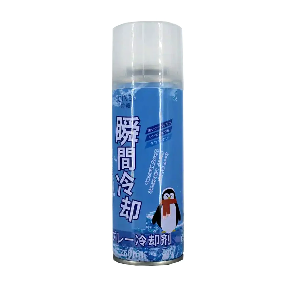 Spray enfriador instantáneo ginbi para regular la temperatura 260ml / 293497