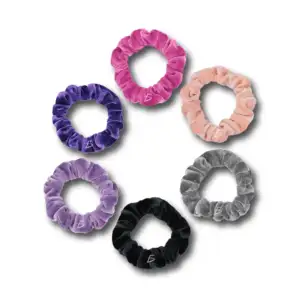 1pza Liga dona scrunchie de terciopelo para el cabello, variedad de c…