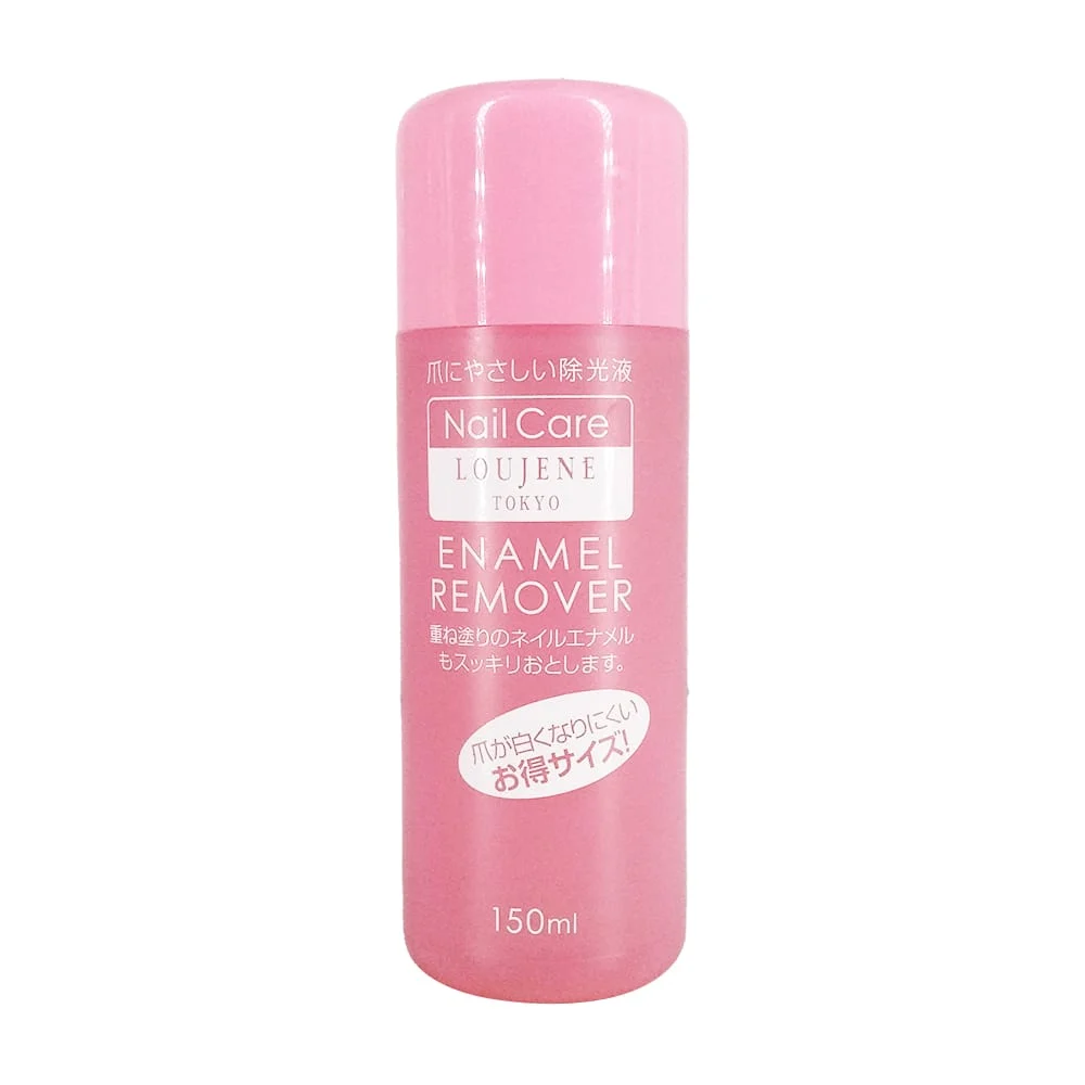 Bote con liquido removedor de esmalte 150ml / nail care / loujene / lj-er150