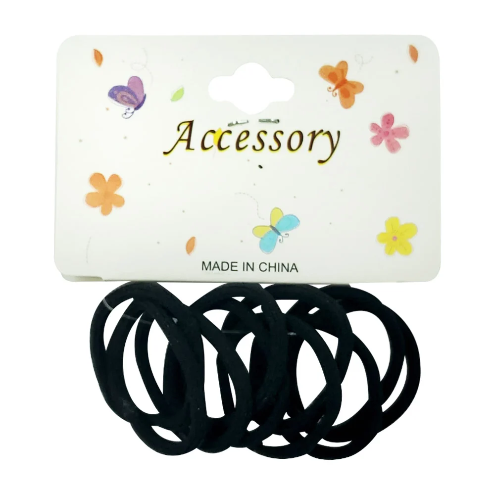 Paquete de 10 mini donas elásticas para el cabello / accessory ln10