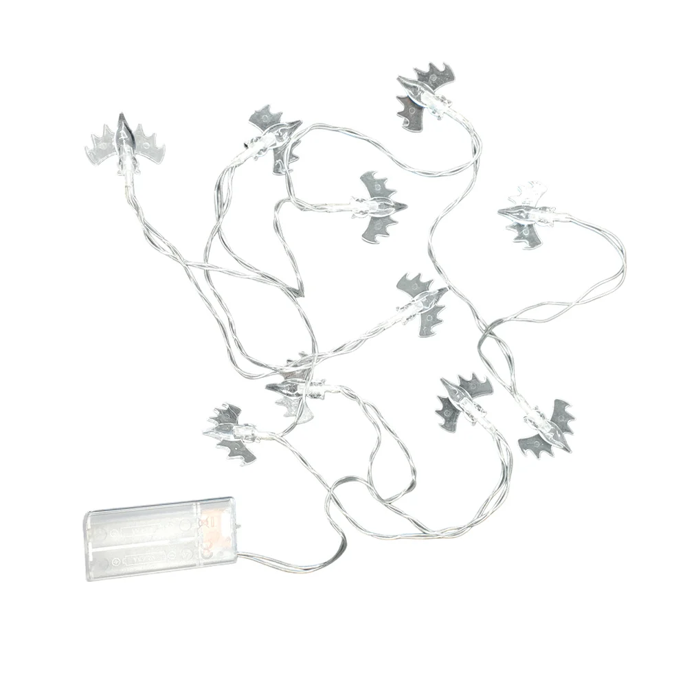 Serie de luz con 10 focos en forma de murciélagos / ln54-x01