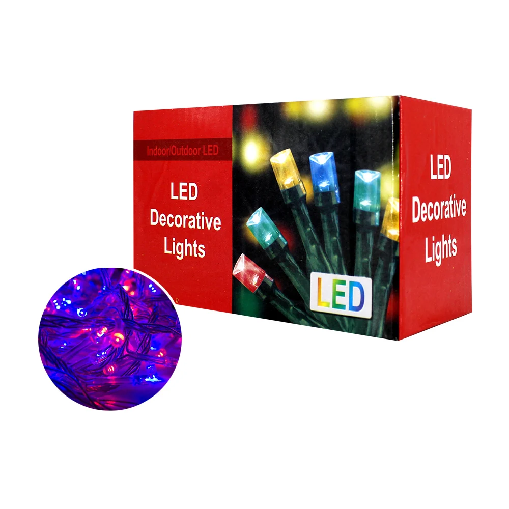 Serie de luces led rgb con cable transparente / led decorative lights