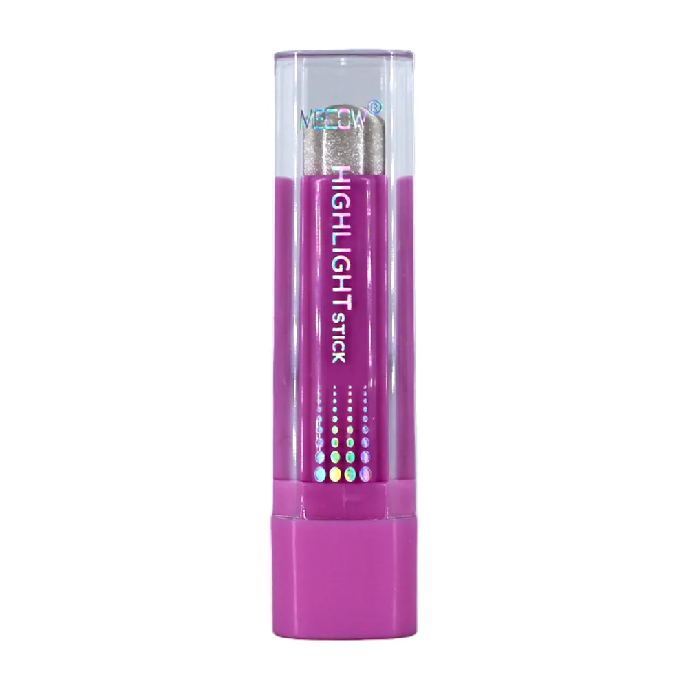 Iluminador tipo labial, en variedad de tonalidades / highlight stick mecow